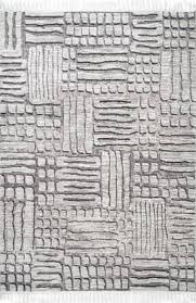 grooven monica mosaic teled gray rug