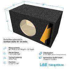 Sundown Audio X-10 and Other Subwoofer Enclosure Box Build Plan Consumer  Electronics Speaker/Sub. Enclosures opstinains.net