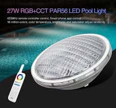 pw01 27w rgb cct par56 led pool light
