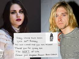 Celebrating the legacy and art of kurt cobain. Kurt Cobain S Daughter Pays Touching 50th Birthday Tribute To Nirvana Star Who Gave Her The Gift Of Life Daily Record