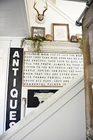 Farmhouse Style Staircase Gallery Wall