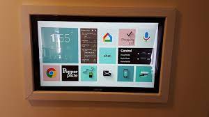 Huge Recessed Wall Mounted Tablet