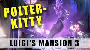 Luigi's Mansion 3 how to catch and beat Polterkitty - YouTube