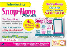 Snap Hoop Monster Bl B 5x7 Top And Bottom