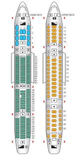 Emirates A380 Seat Map Upper Deck Economy Best Description