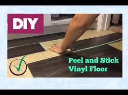 L And Stick Vinyl Floor Install