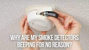 Why Are My Smoke Detectors Beeping For