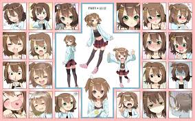 Cat fangs or mouths just show the character is feeling mischievous. Anime Facial Expressions Chart Materi Pelajaran 5