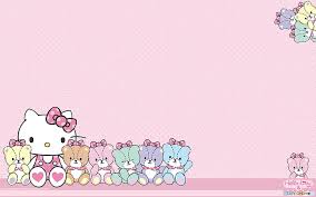 o kitty images background pink
