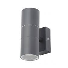 down wall light in grey anthracite
