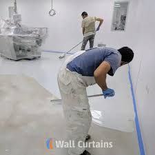 self leveling epoxy floor services in