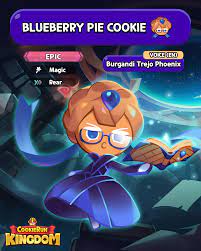 Blueberry Pie Cookie Will Be Coming To Cookie Run Kingdom This Valentines  Day - GamerBraves