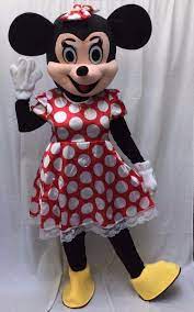 minnie mouse mascot costume