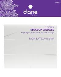 diane d0005 non latex makeup wedge 8 pack