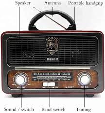 meier m 111bt portable antique radio