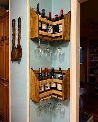 Corner Wine Rack Diy Home Bar