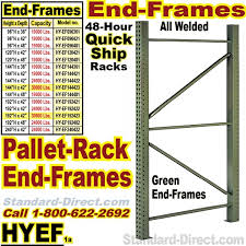 Quick Ship Pallet Rack End Frames Hyef