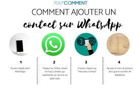 Comment AJOUTER un CONTACT sur WhatsApp ?