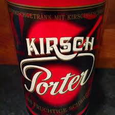 All caps / kirsch porter. Kirsch Porter Kirschen Bier