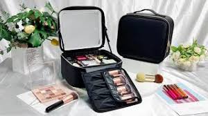 makeup case with light up mirror
