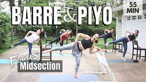 barre piyo yoga fusion workout at