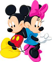 mickey minnie mouse logo png vector