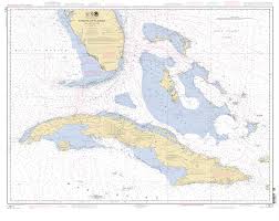 Loran Navigation Chart Straits Of Florida Nautical