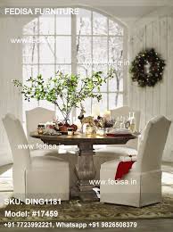 Round Glass Dining Table Set For 4