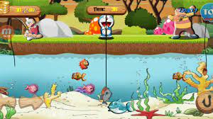 trò chơi Doremon câu cá với Chaien và Nobita - YouTube