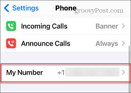 how to find your phone number on an iphone