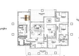 Modern 4 Bedroom Bungalow House Plans