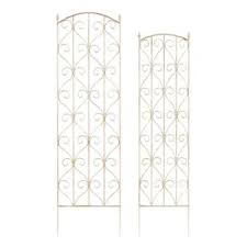 57 in and 52 in garden trellis with