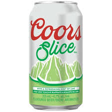 coors slice lime light lager
