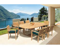 Monaco 8 Seater Extending Dining Set