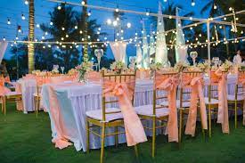 Evening Wedding Lighting Ideas Which