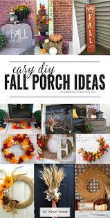 easy diy fall front porch ideas on a