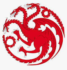 Chinese dragon silhouette flat color logo design. Game Of Thrones Dragon Clipart Black And White Library Game Of Thrones Targaryen Logo Png Transparent Png Kindpng