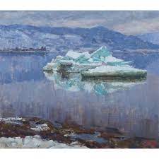 Купить картину Ледяной остров в Москве от художника Панов Игорь