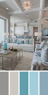 When thinking about living room colors, most people have a tendency to go super neutral or boldly colorful in living rooms, but be careful of going overboard with either. Calming Sea Blues Best Living Room Color Scheme Ideas Designs House N Decor