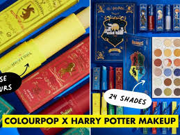 the colourpop x harry potter collection