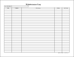 Vehicle Maintenance Forms Truck Log Book Inspection