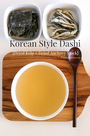 how to make korean style dashi stock