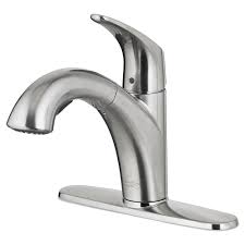 Maybe you would like to learn more about one of these? American Standard Colony Pro Pull Out Single Handle Kitchen Faucet Wayfair