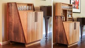 building a modern liquor cabinet with