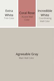 I'm split between agreeable gray and colonial gray, will rugged suede for the accent wall. Agreeable Gray Paint Color Review Plus The Best Coordinating Colors Love Remodeled