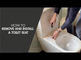 How To Remove And Install A Toilet Seat