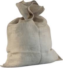 windhager natural burlap sack