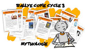 Cahier De Sons Page De Garde Mythologie - Rallye Copie C3 : La Mythologie | Bout de Gomme