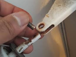 Pull the spring and the chain upwards and toward the hinge side of the door until the chain is as close to horizontal as you can get it. Screen Door Closer Replacement Ifixit Repair Guide