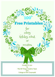 Free Printables For Every Occasion Cottage At The Crossroads